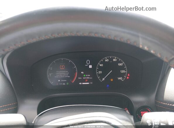 3CZRZ1H53RM749902 2024 HONDA HR-V White Հետևի նստատեղերի տեսք