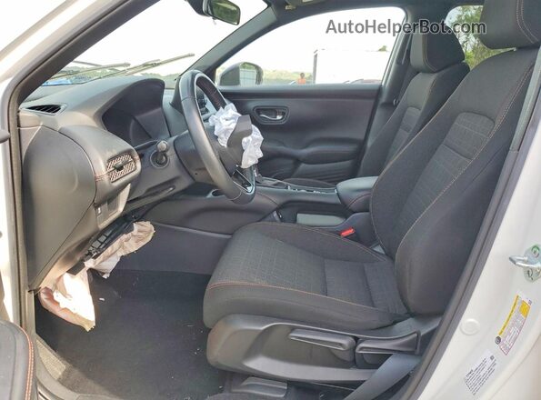 3CZRZ1H54PM714797 2023 HONDA HR-V White Widok wnętrza z przodu