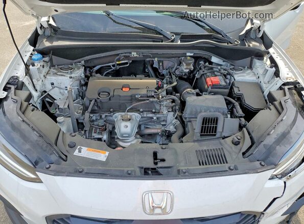 3CZRZ1H54PM714797 2023 HONDA HR-V White Widok komory silnika