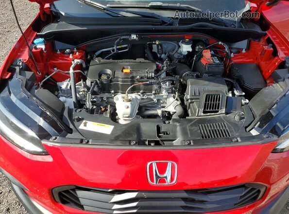 3CZRZ1H54RM710624 2024 HONDA HR-V Red Вид задньої частини салону