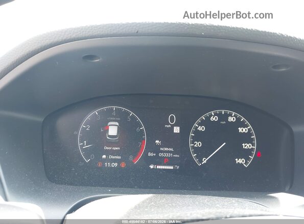 3CZRZ1H54RM724460 2024 HONDA HR-V Black უკანა სავარძლების ხედი