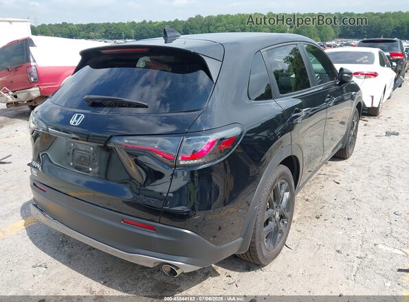 3CZRZ1H54RM724460 2024 HONDA HR-V Black უკანა მარჯვენა