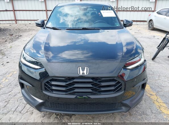 3CZRZ1H54RM724460 2024 HONDA HR-V Black ხელსაწყოთა პანელის ხედი