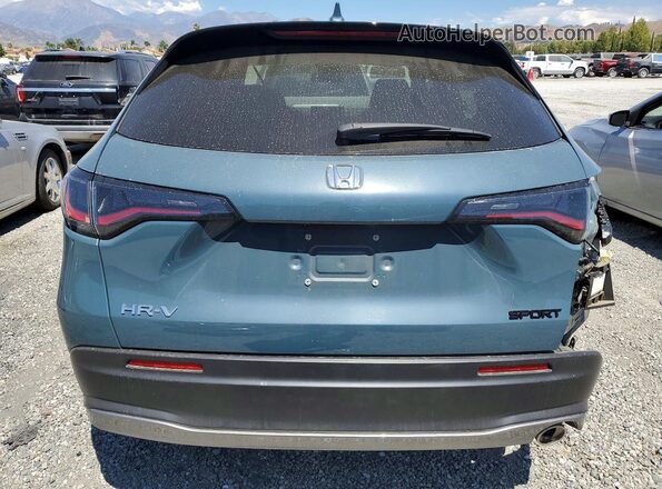 3CZRZ1H54SM720320 2025 HONDA HR-V Turquoise Vista trasera