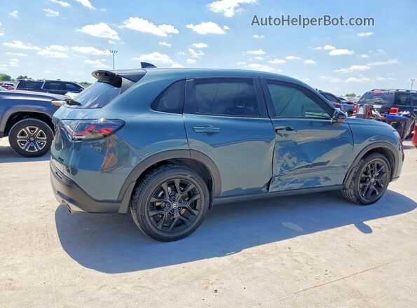 3CZRZ1H55PM726666 2023 HONDA HR-V Teal Задня права чверть