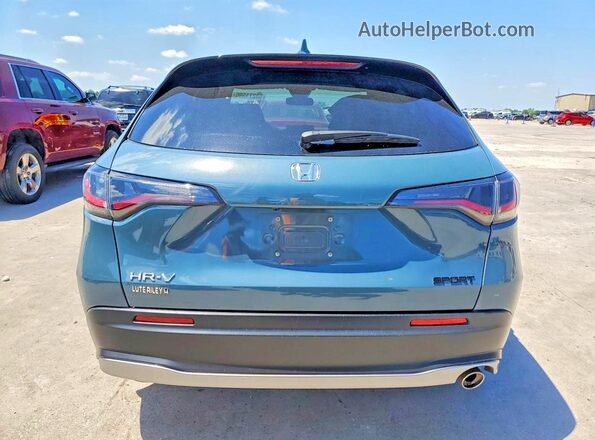 3CZRZ1H55PM726666 2023 HONDA HR-V Teal Вид ззаду