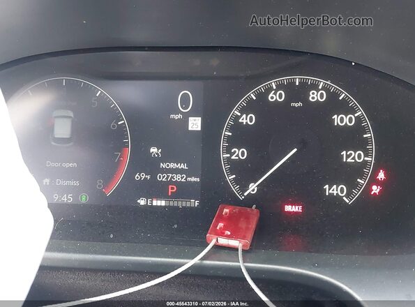 3CZRZ1H55SM701100 2025 HONDA HR-V White Вид задніх сидінь