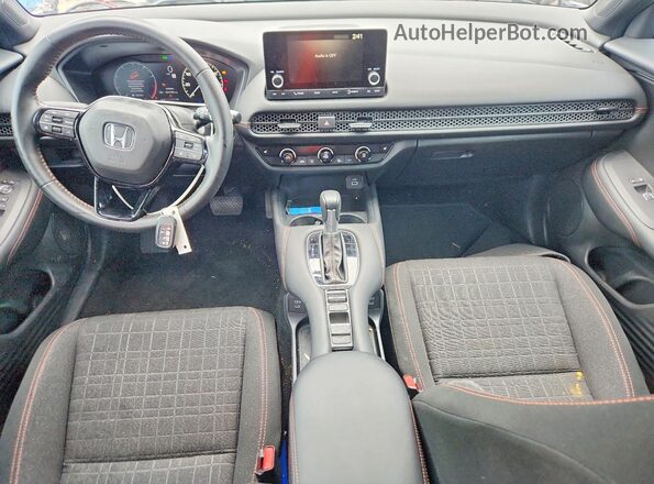 3CZRZ1H55SM721346 2025 HONDA HR-V Black Առջևի վահանակի տեսք