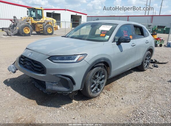 3CZRZ1H55SM754122 2025 HONDA HR-V Серый Передняя левая четверть
