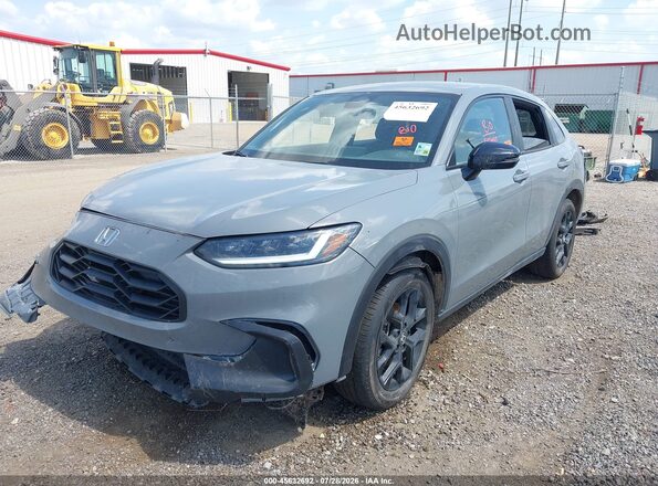 3CZRZ1H55SM754122 2025 HONDA HR-V Серый Вид задней части салона