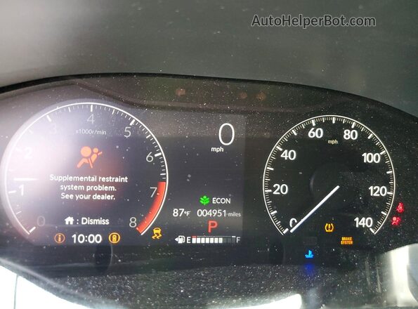 3CZRZ1H55TM717296 2026 HONDA HR-V Gray Вид щитка приладів