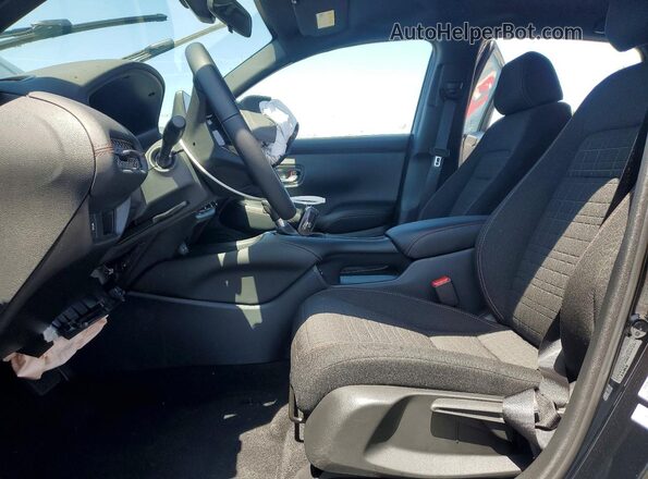 3CZRZ1H55TM745406 2026 HONDA HR-V Black Вид салону спереду