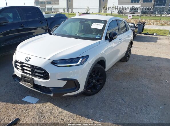 3CZRZ1H56PM700609 2023 HONDA HR-V White Передня ліва чверть