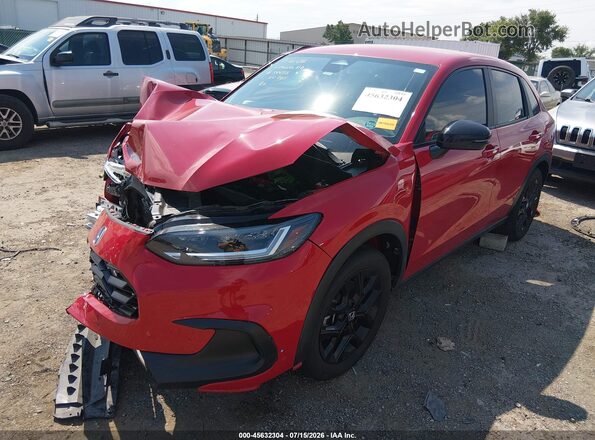 3CZRZ1H56PM704336 2023 HONDA HR-V Red Vista tres cuartos delantera izquierda