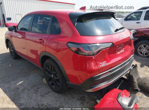 3CZRZ1H56PM704336 2023 HONDA HR-V Red Trasero izquierdo