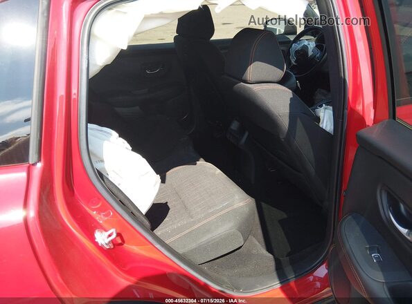 3CZRZ1H56PM704336 2023 HONDA HR-V Red Vista de la etiqueta del VIN