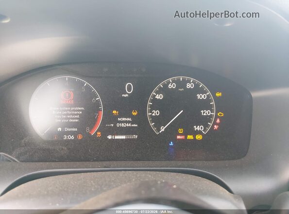 3CZRZ1H56RM743446 2024 HONDA HR-V Gray Հետևի նստատեղերի տեսք