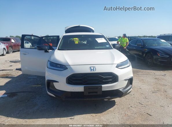 3CZRZ1H56RM751420 2024 HONDA HR-V White Widok zestawu wskaźników