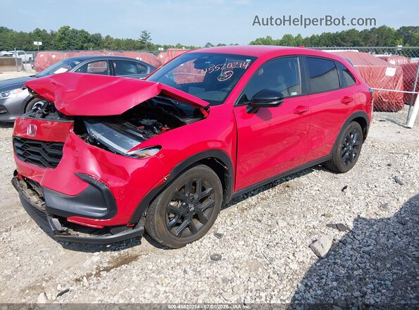 3CZRZ1H56RM757234 2024 HONDA HR-V Red Передня ліва чверть