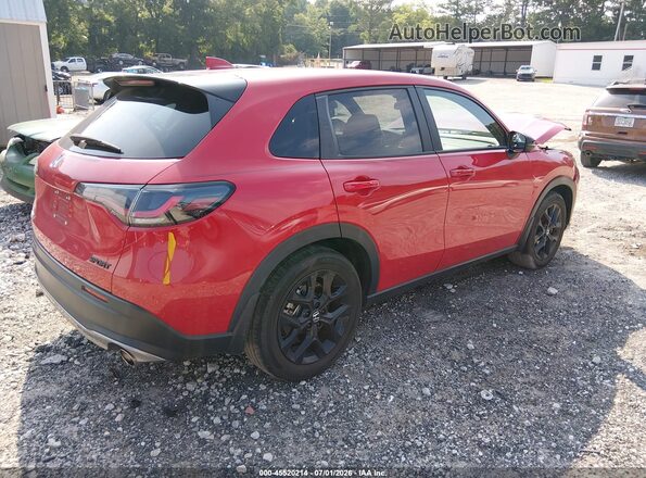 3CZRZ1H56RM757234 2024 HONDA HR-V Red Задня права чверть