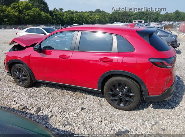 3CZRZ1H56RM757234 2024 HONDA HR-V Red Панорамний вид салону 360°