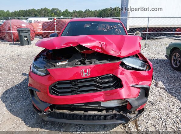 3CZRZ1H56RM757234 2024 HONDA HR-V Red Вид щитка приладів