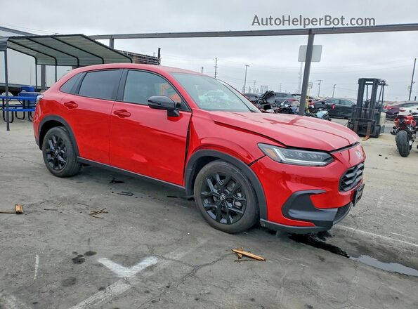 3CZRZ1H56RM757251 2024 HONDA HR-V Красный Передняя правая четверть