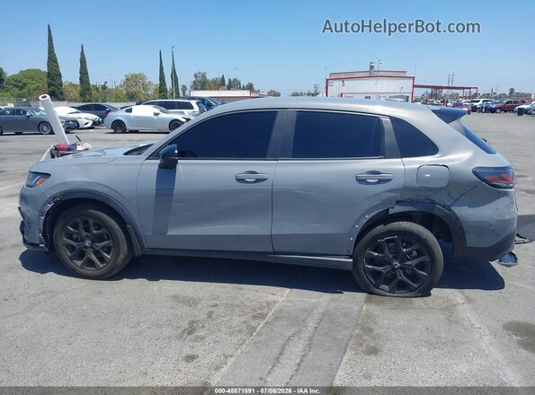 3CZRZ1H57RM733704 2024 HONDA HR-V Серый Панорамный вид салона 360°