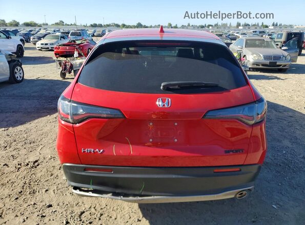 3CZRZ1H57SM708419 2025 HONDA HR-V Красный Вид сзади