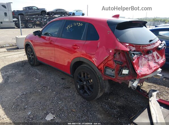 3CZRZ1H57SM715452 2025 HONDA HR-V Red Հետևի ձախ