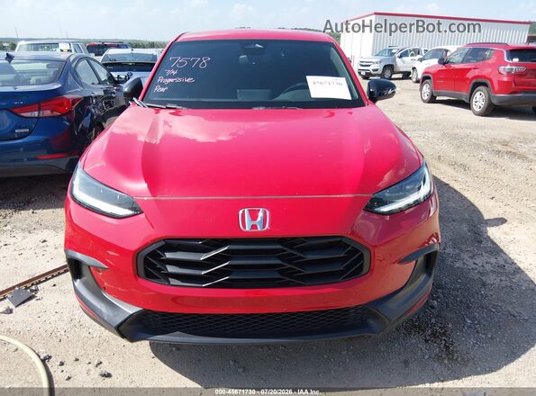 3CZRZ1H57SM715452 2025 HONDA HR-V Red Սալոնի հետևի տեսք