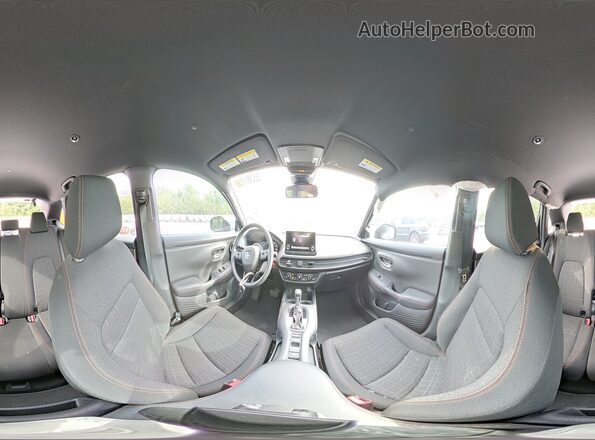3CZRZ1H57SM736317 2025 HONDA HR-V Gray Vista de la etiqueta del VIN