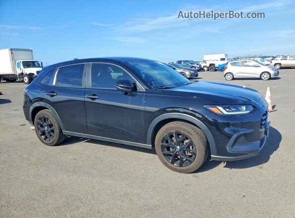 3CZRZ1H58PM727164 2023 HONDA HR-V Black Передня права чверть