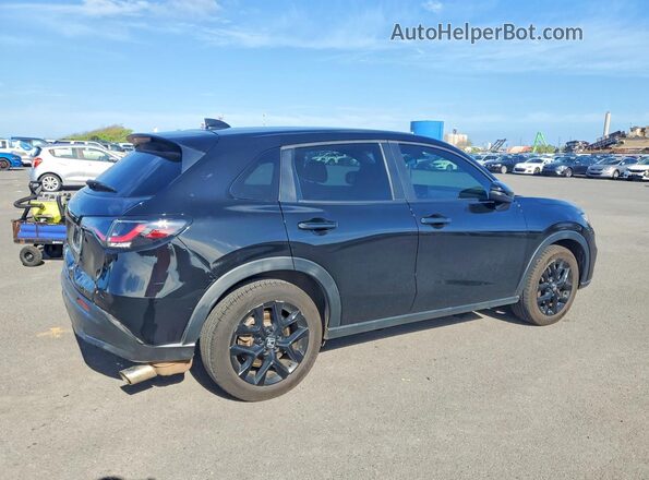 3CZRZ1H58PM727164 2023 HONDA HR-V Black Задня права чверть
