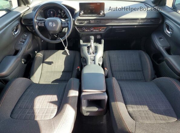 3CZRZ1H58PM727164 2023 HONDA HR-V Black Вид панелі приладів
