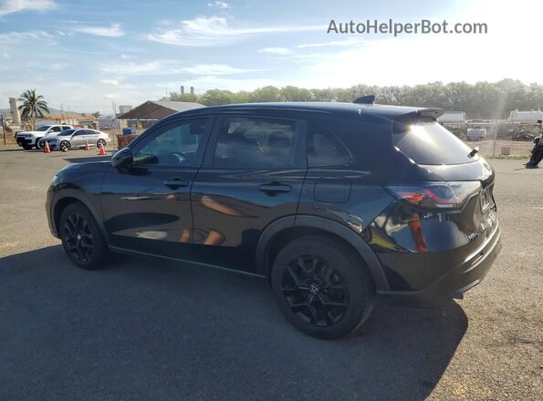 3CZRZ1H58PM727164 2023 HONDA HR-V Black Задня ліва чверть