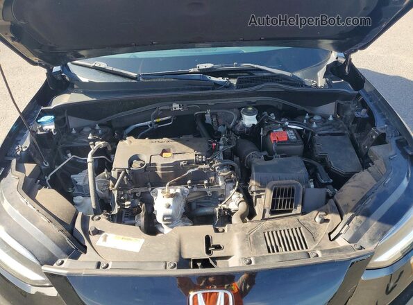 3CZRZ1H58PM727164 2023 HONDA HR-V Black Вид підкапотного простору