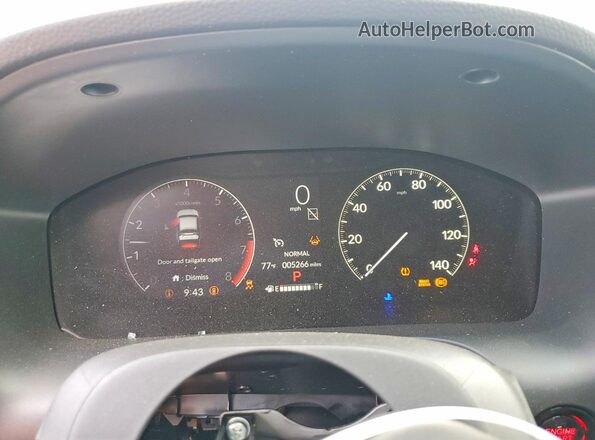 3CZRZ1H58TM708611 2026 HONDA HR-V Серый Вид щитка приборов