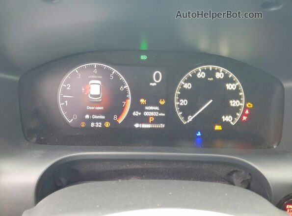 3CZRZ1H58TM711959 2026 HONDA HR-V White Вид щитка приладів