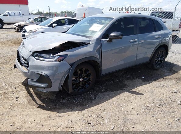 3CZRZ1H59PM720160 2023 HONDA HR-V Gray Front left