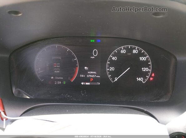 3CZRZ1H59PM720160 2023 HONDA HR-V Gray Rear seats view