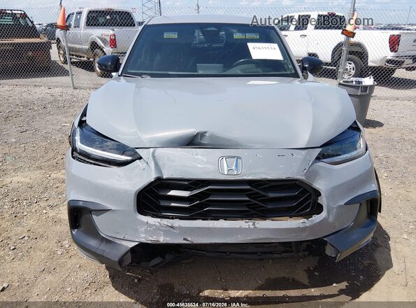 3CZRZ1H59PM720160 2023 HONDA HR-V Gray Instrument cluster view