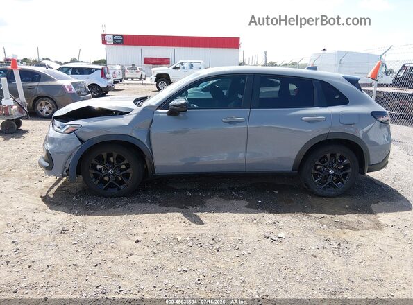 3CZRZ1H59PM720160 2023 HONDA HR-V Gray 360 interior view