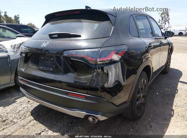 3CZRZ1H59RM736412 2024 HONDA HR-V Черный Задняя правая четверть