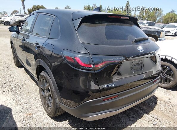 3CZRZ1H59RM736412 2024 HONDA HR-V Черный Задняя левая четверть