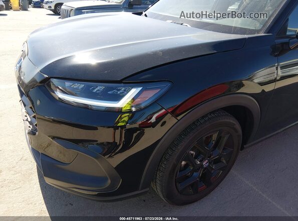 3CZRZ1H59RM736412 2024 HONDA HR-V Черный Панорамный вид салона 360°