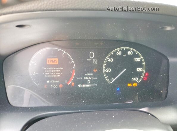 3CZRZ1H59SM706106 2025 HONDA HR-V Blue Widok zestawu wskaźników