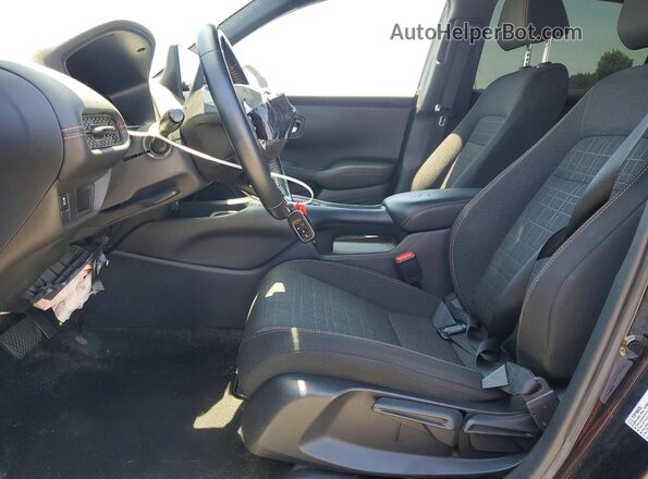 3CZRZ1H5XPM701326 2023 HONDA HR-V Черный Вид салона спереди
