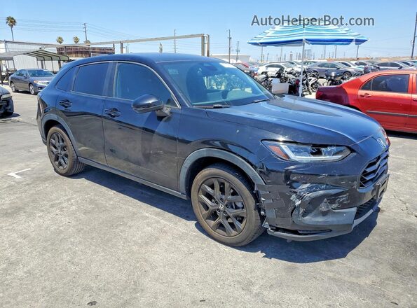 3CZRZ1H5XPM701326 2023 HONDA HR-V Черный Передняя правая четверть