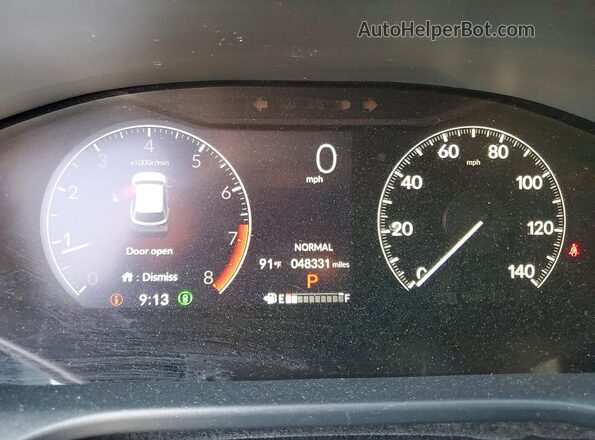 3CZRZ1H5XRM709879 2024 HONDA HR-V Серый Вид щитка приборов